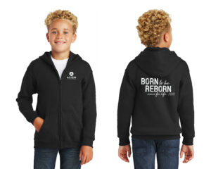 2022 Move For Life Zip Youth Hoodie